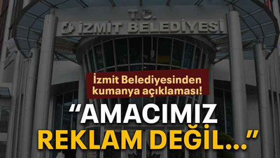 İzmit Belediyesinden kumanya açıklaması! “Amacımız reklam değil…”